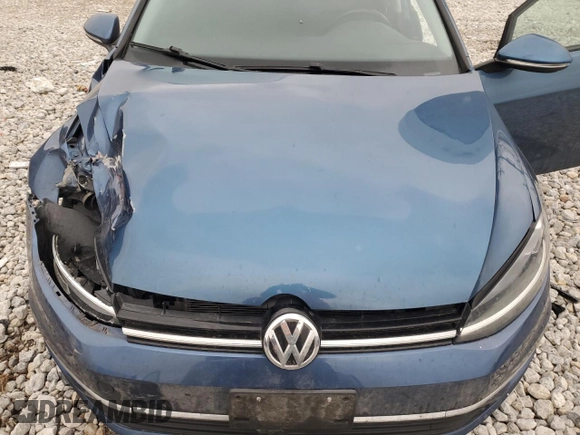 2019 Volkswagen Golf S z VIN 3VWY57AU5KM511344, wystawiony jako Copart lot #82829154 z przebiegiem 94 081 mil mil oraz Czysty tytuł • Clean title. Historia ofert i sprzedaży dostępna na DreamBid. Obrazek 14.
