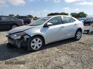 2016 Toyota Corolla L with VIN 2T1BURHE3GC621878, listed as a Copart auction lot 66572135 with 136,993 mi miles and Salvage title. Bid and sale history available at DreamBid. Image 1.