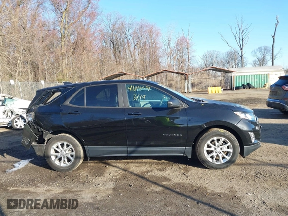 2020 Chevrolet Equinox LS with VIN 2GNAXHEV9L6151229, listed as a IAAI auction lot 41816579 with 94,324 mi miles. Bid and sale history available at carsss.com. Image 13.