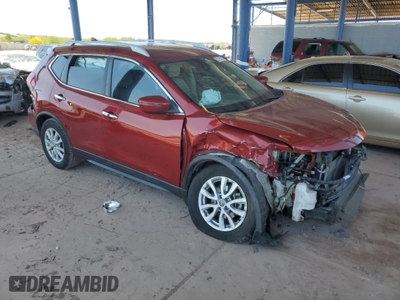 2019 Nissan Rogue SV with VIN 5N1AT2MT9KC766964, listed as a Copart auction lot 52125925 with 153,435 mi miles and Salvage Title. Bid and sale history available at DreamBid. Image 4.