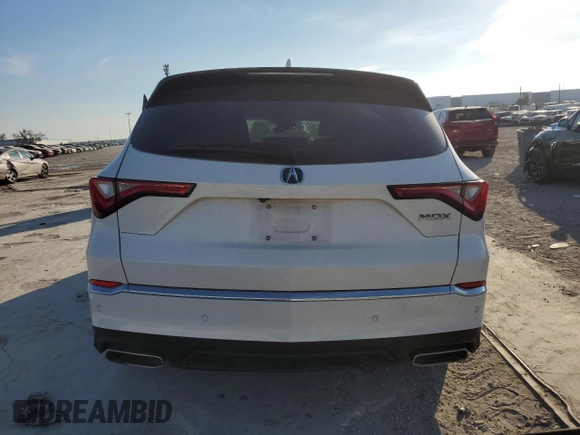 2022 Acura MDX w/Technology Package with VIN 5J8YD9H41NL012412, listed as a Copart auction lot 85909274 with 38,060 mi miles and Non Repairable. Bid and sale history available at carsss.com. Image 6.