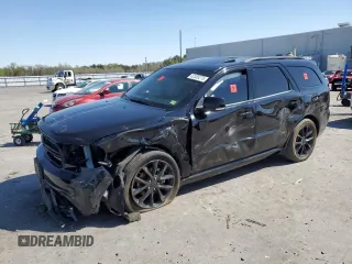 2018 Dodge Durango GT z VIN 1C4RDJDG0JC115450, wystawiony jako Copart lot #52355275 z przebiegiem 107 220 mil mil oraz Szkoda całkowita • Salvage title. Historia ofert i sprzedaży dostępna na DreamBid. Obrazek 1.