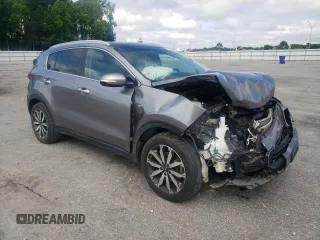 2017 Kia Sportage EX with VIN KNDPNCAC5H7185272, listed as a Copart auction lot 57996925 with 136,836 mi miles and Salvage title. Bid and sale history available at DreamBid. Image 4.