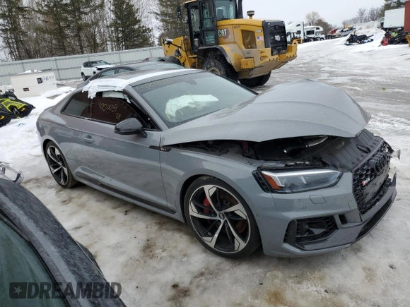2019 Audi RS 5 z VIN WUAPWAF58KA902370, wystawiony jako Copart lot #46955635 z przebiegiem Nie podano mil oraz Szkoda całkowita • Salvage title. Historia ofert i sprzedaży dostępna na DreamBid. Obrazek 4.
