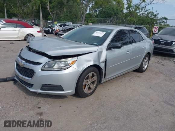 2016 Chevrolet Malibu Limited LS with VIN 1G11B5SA7GF164847, listed as a IAAI auction lot 39179443 with 117,313 mi miles. Bid and sale history available at carsss.com. Image 2.