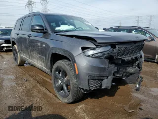 2024 Jeep Grand Cherokee Altitude with VIN 1C4RJKAG7R8625439, listed as a Copart auction lot 46661465 with 9,299 mi miles and Salvage title. Bid and sale history available at DreamBid. Image 4.