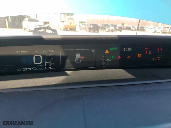 2018 Toyota Prius Prime Plus with VIN JTDKARFP7J3085885, listed as a Copart auction lot 51064355 with 123,797 mi miles and Salvage Title. Bid and sale history available at carsss.com. Image 9.