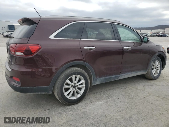 2020 Kia Sorento LX with VIN 5XYPG4A37LG659928, listed as a Copart auction lot 46437335 with 109,802 mi miles and Salvage Title. Bid and sale history available at carsss.com. Image 3.
