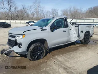 2024 Chevrolet Silverado 1500 RST with VIN 2GCUDEEDXR1247199, listed as a Copart auction lot 48608675 with 10,798 mi miles and Salvage Title. Bid and sale history available at carsss.com. Image 1.