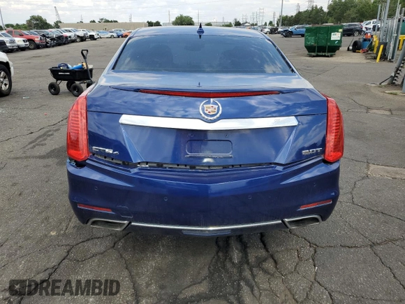 2014 Cadillac CTS Luxury AWD with VIN 1G6AX5SX5E0196860, listed as a Copart auction lot 66028145 with 100,982 mi miles and Clean title. Bid and sale history available at DreamBid. Image 6.
