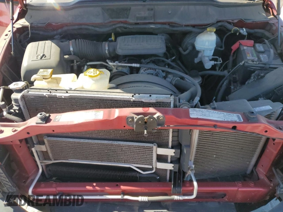 2008 Dodge 1500 ST with VIN 1D7HA16K08J213329, listed as a Copart auction lot 53147975 with 48,987 mi miles and Salvage Title. Bid and sale history available at DreamBid. Image 11.