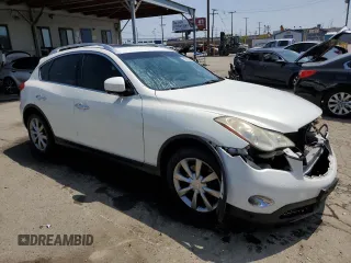 2012 Infiniti EX Journey z VIN JN1AJ0HP2CM400953, wystawiony jako Copart lot #55363215 z przebiegiem 114 270 mil mil oraz Szkody całkowita. Historia ofert i sprzedaży dostępna na DreamBid. Obrazek 4.