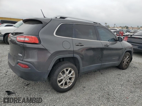 2015 Jeep Cherokee Latitude with VIN 1C4PJLCB6FW766637, listed as a Copart auction lot 53584485 with 128,168 mi miles and Salvage Title. Bid and sale history available at carsss.com. Image 3.