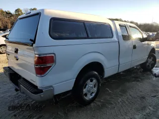 2011 Ford F-150 XL with VIN 1FTEX1CM1BKD07593, listed as a Copart auction lot 86879914 with 189,647 mi miles and Salvage Title. Bid and sale history available at carsss.com. Image 3.