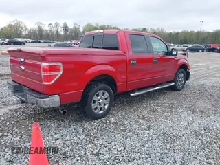 2012 Ford F-150 XL with VIN 1FTFW1CT3CKE02267, listed as a IAAI auction lot 41868205 with 199,958 mi miles. Bid and sale history available at carsss.com. Image 4.