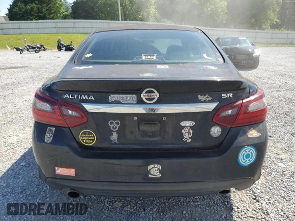 2017 Nissan Altima SR with VIN 1N4AL3APXHC485899, listed as a Copart auction lot 55849615 with 168,303 mi miles and Salvage title. Bid and sale history available at DreamBid. Image 6.