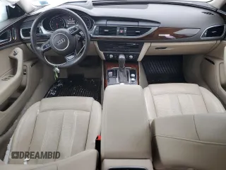 2018 Audi A6 Prestige with VIN WAUH3AFC7JN065933, listed as a Copart auction lot 85733524 with 57,731 mi miles and Salvage title. Bid and sale history available at DreamBid. Image 8.
