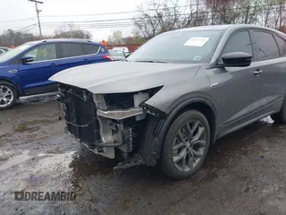 2023 Acura MDX w/A-Spec Package with VIN 5J8YE1H09PL005948, listed as a IAAI auction lot 42027540 with 15,963 mi miles and . Bid and sale history available at DreamBid. Image 6.