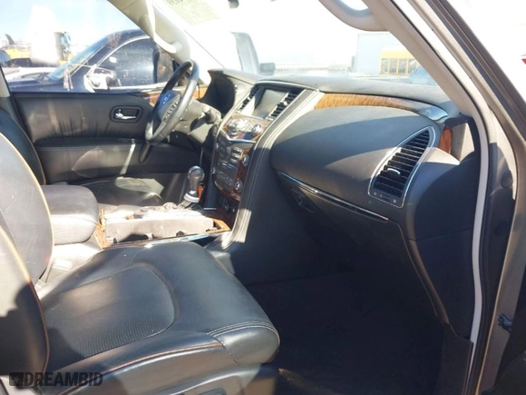2019 Nissan Armada SL with VIN JN8AY2ND9KX009685, listed as a IAAI auction lot 40892639 with 121,304 mi miles. Bid and sale history available at carsss.com. Image 5.
