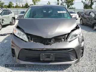 2020 Toyota Sienna LE with VIN 5TDJZ3DC5LS241702, listed as a Copart auction lot 59013815 with 49,087 mi miles and Salvage title. Bid and sale history available at DreamBid. Image 5.