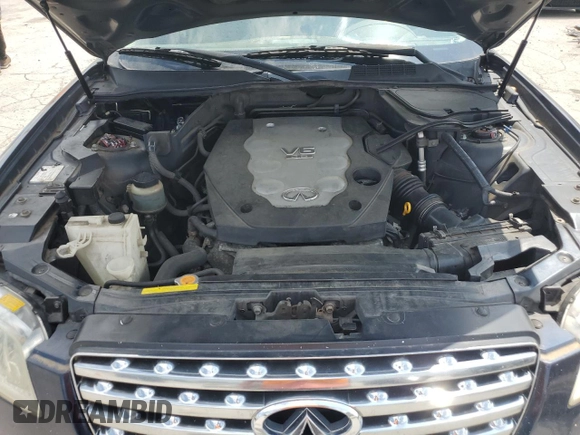 2005 Infiniti FX with VIN JNRAS08W85X207662, listed as a Copart auction lot 59736235 with 231,061 mi miles and Clean title. Bid and sale history available at DreamBid. Image 12.