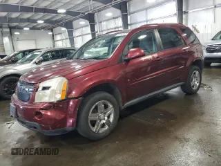 2009 Chevrolet Equinox 2LT z VIN 2CNDL63F896242370, wystawiony jako Copart lot #55742875 z przebiegiem 152 971 mil mil oraz Szkoda całkowita • Salvage title. Historia ofert i sprzedaży dostępna na DreamBid. Obrazek 1.