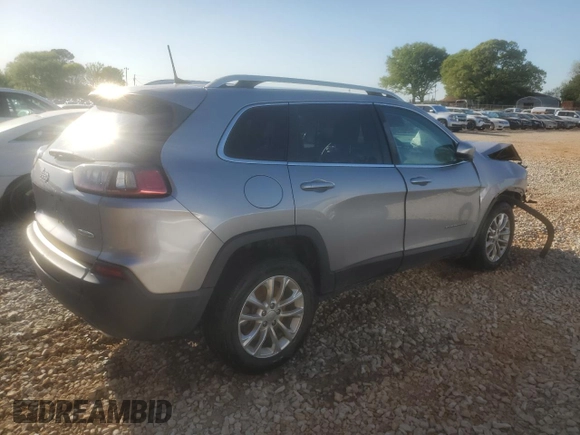 2019 Jeep Cherokee Latitude with VIN 1C4PJLCX4KD110812, listed as a Copart auction lot 52508065 with 126,861 mi miles and Salvage title. Bid and sale history available at DreamBid. Image 3.