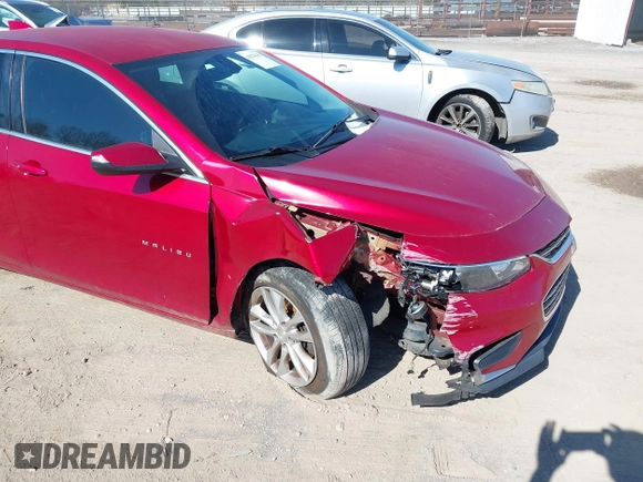 2016 Chevrolet Malibu LT with VIN 1G1ZE5ST2GF279481, listed as a IAAI auction lot 41823038 with 97,753 mi miles and . Bid and sale history available at DreamBid. Image 6.