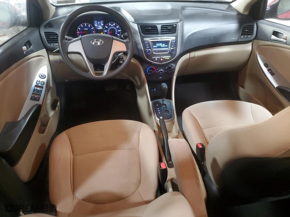 2017 Hyundai Accent SE with VIN KMHCT4AE8HU342818, listed as a Copart auction lot 53942395 with 140,933 mi miles and Clean Title. Bid and sale history available at carsss.com. Image 8.