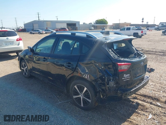 2020 Subaru Impreza Premium with VIN 4S3GTAD67L3712955, listed as a IAAI auction lot 42668679 with 69,300 mi miles and . Bid and sale history available at DreamBid. Image 3.