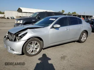 2012 Infiniti G25 Journey with VIN JN1DV6AP2CM811705, listed as a Copart auction lot 71871484 with 80,755 mi miles and Salvage Title. Bid and sale history available at carsss.com. Image 1.