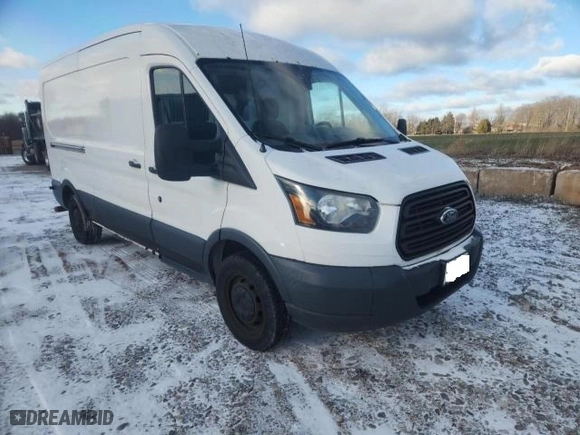 2016 Ford Transit Cargo Van with VIN 1FTYR2CMXGKA10021, listed as a Copart auction lot 87898195 with 279,395 mi miles and Clean Title. Bid and sale history available at carsss.com. Image 1.