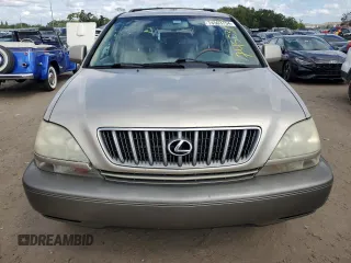 2001 Lexus RX 300 with VIN JTJGF10U210089459, listed as a Copart auction lot 74503754 with 0 mi miles and Non Repairable. Bid and sale history available at carsss.com. Image 5.