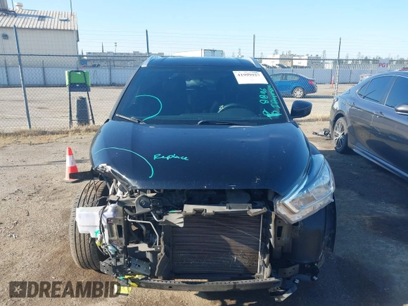 2019 Nissan Kicks S with VIN 3N1CP5CU5KL506114, listed as a IAAI auction lot 41999927 with 80,576 mi miles and . Bid and sale history available at carsss.com. Image 13.