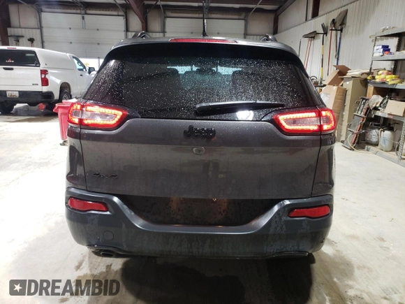 2018 Jeep Cherokee Latitude with VIN 1C4PJMCB2JD556207, listed as a Copart auction lot 58478395 with 102,884 mi miles and Salvage title. Bid and sale history available at DreamBid. Image 6.