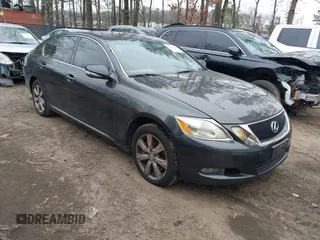 2008 Lexus GS with VIN JTHCE96S380020328, listed as a IAAI auction lot 41614549 with 250,164 mi miles. Bid and sale history available at carsss.com. Image 1.