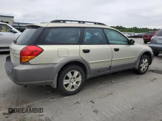 2005 Subaru Legacy Outback z VIN 4S4BP61C557336317, wystawiony jako Copart lot #61264215 z przebiegiem 156 893 mil mil oraz Szkoda całkowita • Salvage title. Historia ofert i sprzedaży dostępna na DreamBid. Obrazek 3.
