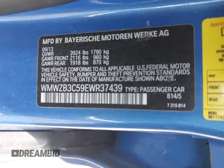 2014 MINI Countryman with VIN WMWZB3C59EWR37439, listed as a IAAI auction lot 42110149 with 181,661 mi miles and . Bid and sale history available at DreamBid. Image 9.