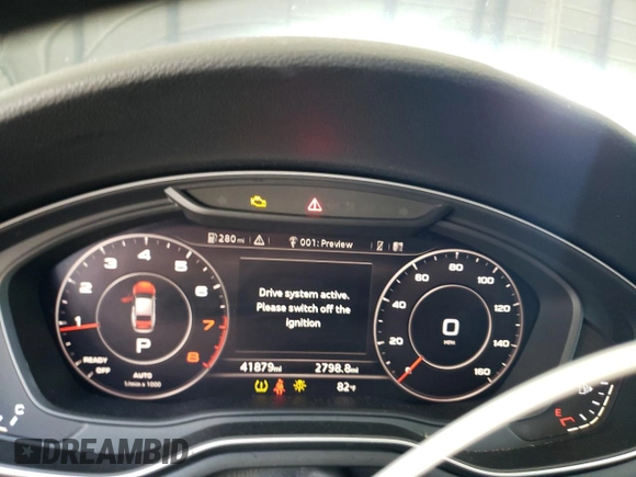 2019 Audi A5 Sportback Premium Plus with VIN WAUENCF5XKA097701, listed as a Copart auction lot 63949423 with 41,879 mi miles. Bid and sale history available at carsss.com. Image 9.