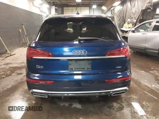 2022 Audi Q5 S line Premium Plus with VIN WA1EAAFY3N2088893, listed as a IAAI auction lot 41405327 with 35,566 mi miles. Bid and sale history available at carsss.com. Image 16.
