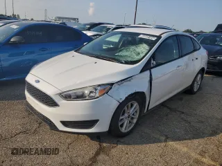 2018 Ford Focus SE with VIN 1FADP3FE4JL312832, listed as a Copart auction lot 65859104 with 47,306 mi miles and Clean Title. Bid and sale history available at carsss.com. Image 1.