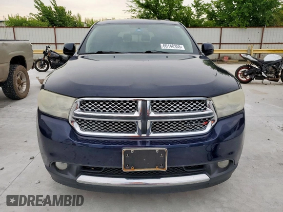 2013 Dodge Durango SXT z VIN 1C4RDHAG4DC685467, wystawiony jako Copart lot #60140355 z przebiegiem 173 752 mil mil oraz Czysty tytuł • Clean title. Historia ofert i sprzedaży dostępna na DreamBid. Obrazek 5.