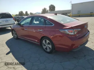 2016 Hyundai Sonata Hybrid Limited with VIN KMHE34L11GA009587, listed as a Copart auction lot 48520245 with 78,609 mi miles and Salvage Title. Bid and sale history available at carsss.com. Image 2.