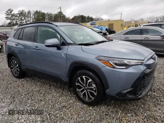 2024 Toyota Corolla Cross Hybrid S with VIN 7MUFBABG0RV022889, listed as a Copart auction lot 47537835 with 13,046 mi miles and Salvage title. Bid and sale history available at DreamBid. Image 4.