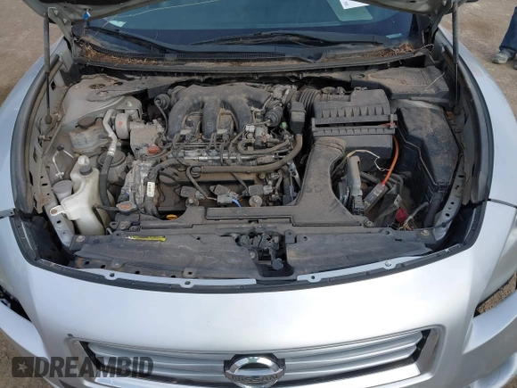 2012 Nissan Maxima SV with VIN 1N4AA5AP8CC866483, listed as a IAAI auction lot 41823966 with 93,535 mi miles and . Bid and sale history available at DreamBid. Image 10.