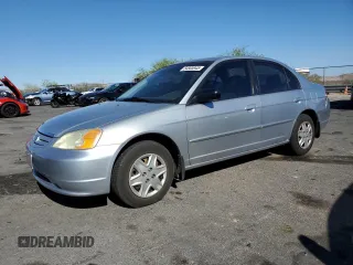 2003 Honda Civic LX z VIN 2HGES16583H570113, wystawiony jako Copart lot #54585945 z przebiegiem 114 228 mil mil oraz Szkoda całkowita • Salvage title. Historia ofert i sprzedaży dostępna na DreamBid. Obrazek 1.