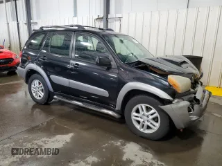 2003 Toyota RAV4 with VIN JTEGH20V830087144, listed as a Copart auction lot 52333735 with 140,086 mi miles and Salvage Title. Bid and sale history available at carsss.com. Image 4.