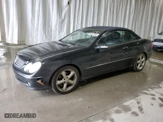 2005 Mercedes-Benz CLK-Class 3.2L with VIN WDBTK65GX5T053146, listed as a Copart auction lot 53357484 with 113,440 mi miles and Salvage Title. Bid and sale history available at carsss.com. Image 1.