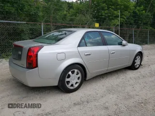 2004 Cadillac CTS with VIN 1G6DM577240109963, listed as a Copart auction lot 63588775 with 52,036 mi miles and Clean title. Bid and sale history available at DreamBid. Image 3.