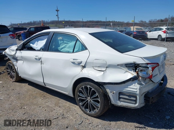 2016 Toyota Corolla L z VIN 2T1BURHE9GC743046, wystawiony jako IAAI lot #41900264 z przebiegiem 84 412 mil mil oraz . Historia ofert i sprzedaży dostępna na DreamBid. Obrazek 3.